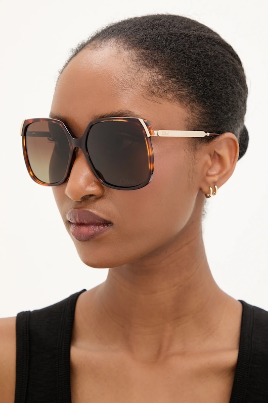 

Солнцезащитные очки Chloe, коричневый