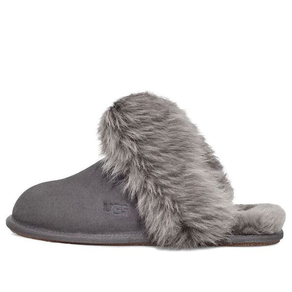 Тапочки scuff sis slipper 'charcoal' Ugg, серый
