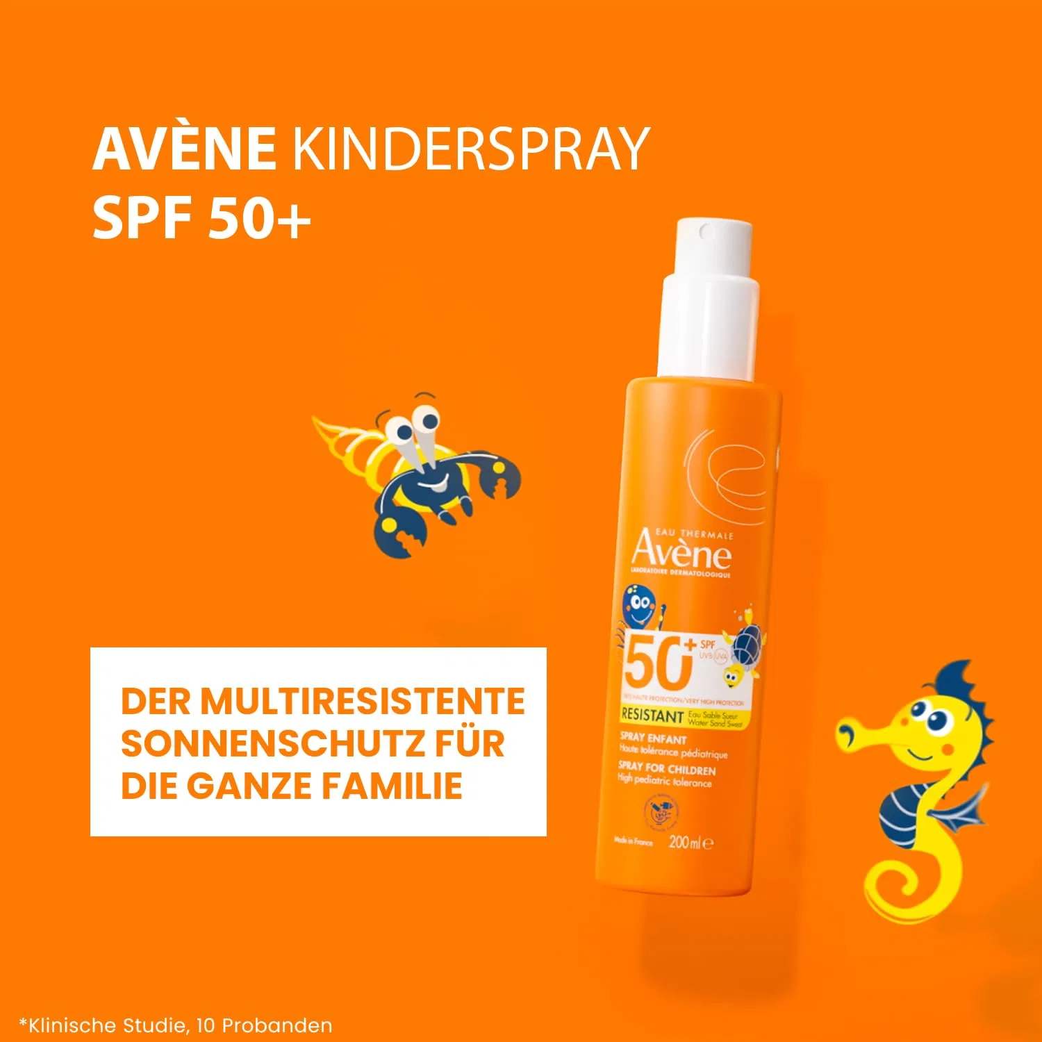 Детский солнцезащитный спрей AVÈNE Sun Care SPF 50+ Avene — фото 3