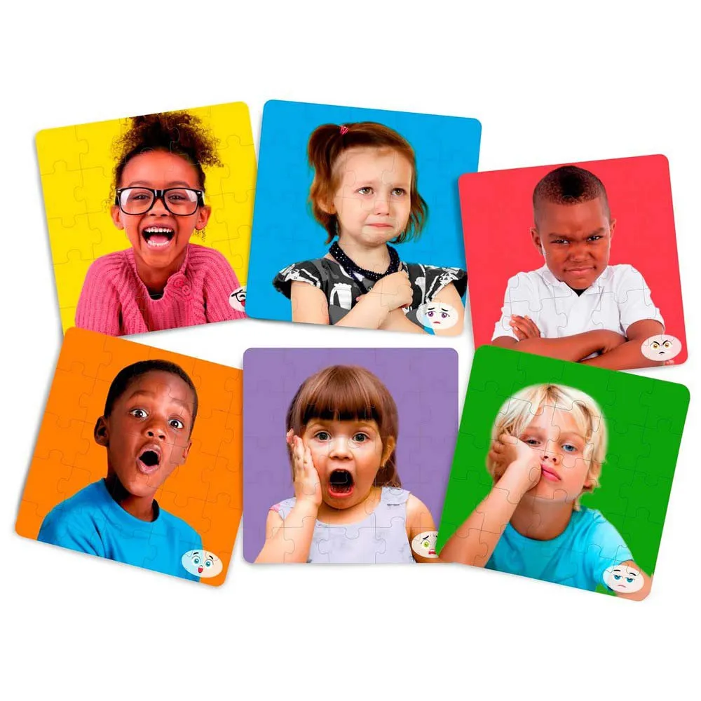 

Головоломка «Миниленд Эмоции» Miniland, мультиколор