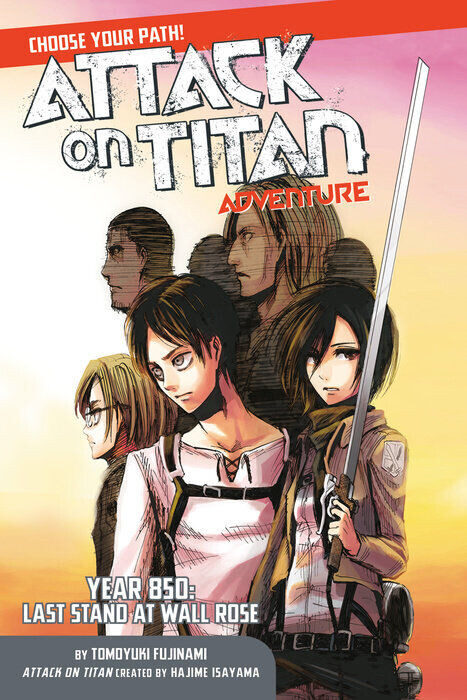 

Манга Attack on Titan Choose Your Path Adventure Volume 1