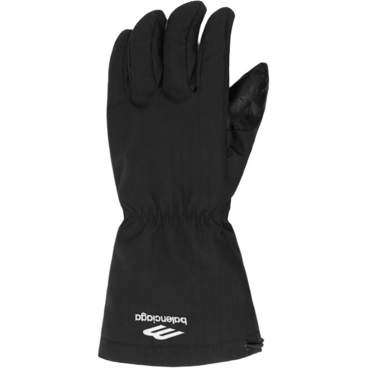 

Термоустойчивые лыжные перчатки мужские для активного отдыха Balenciaga, черный