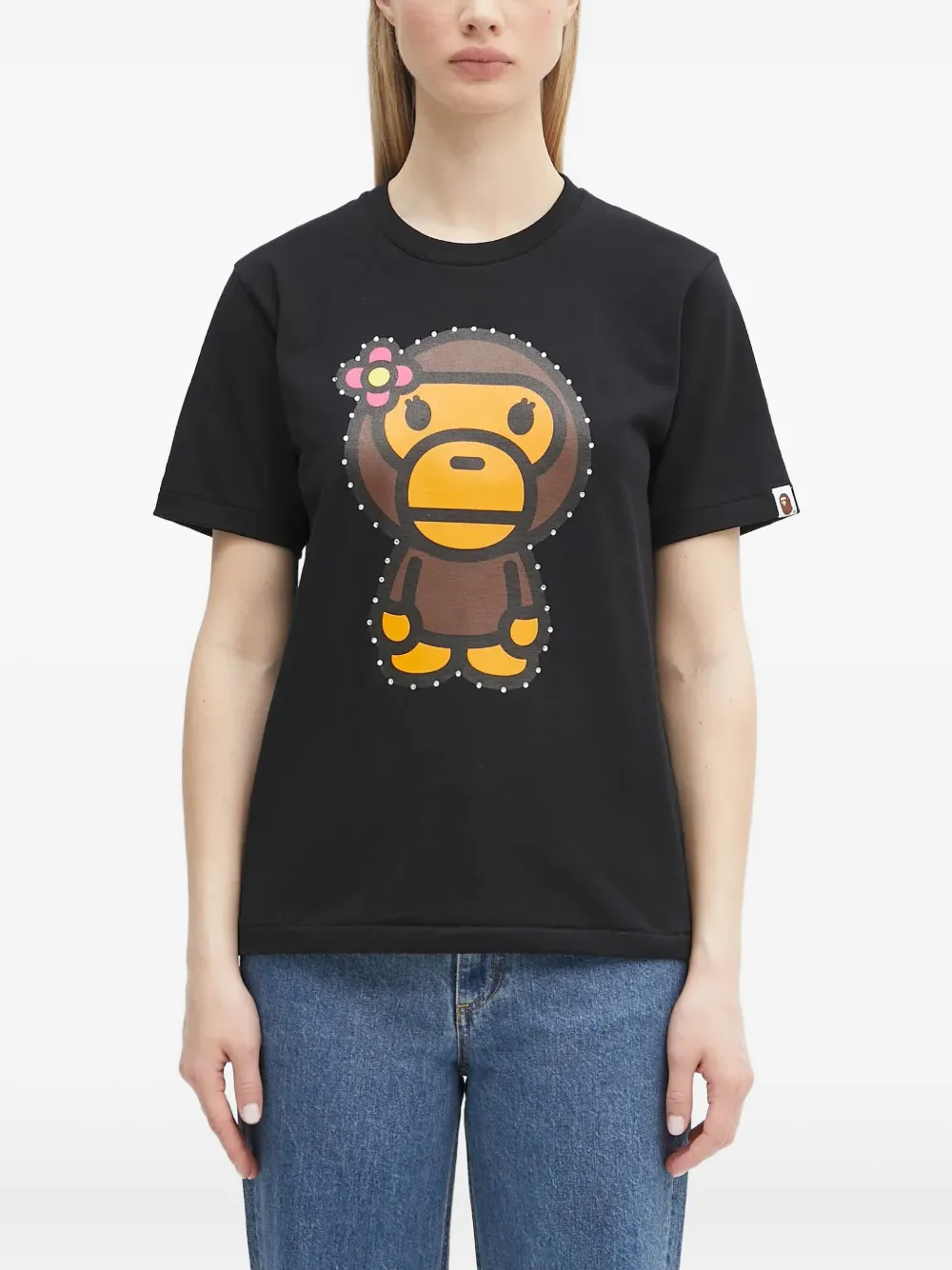 

Футболка Baby Milo A BATHING APE, черный