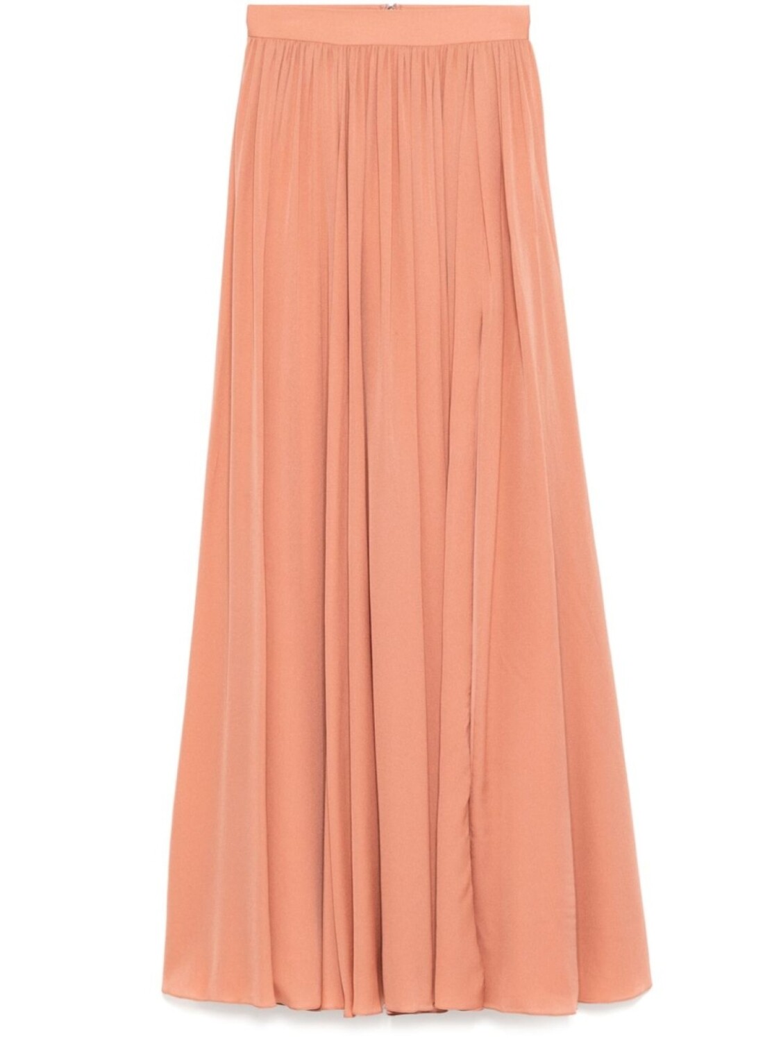 

Elie Saab шелковая юбка макси, розовый