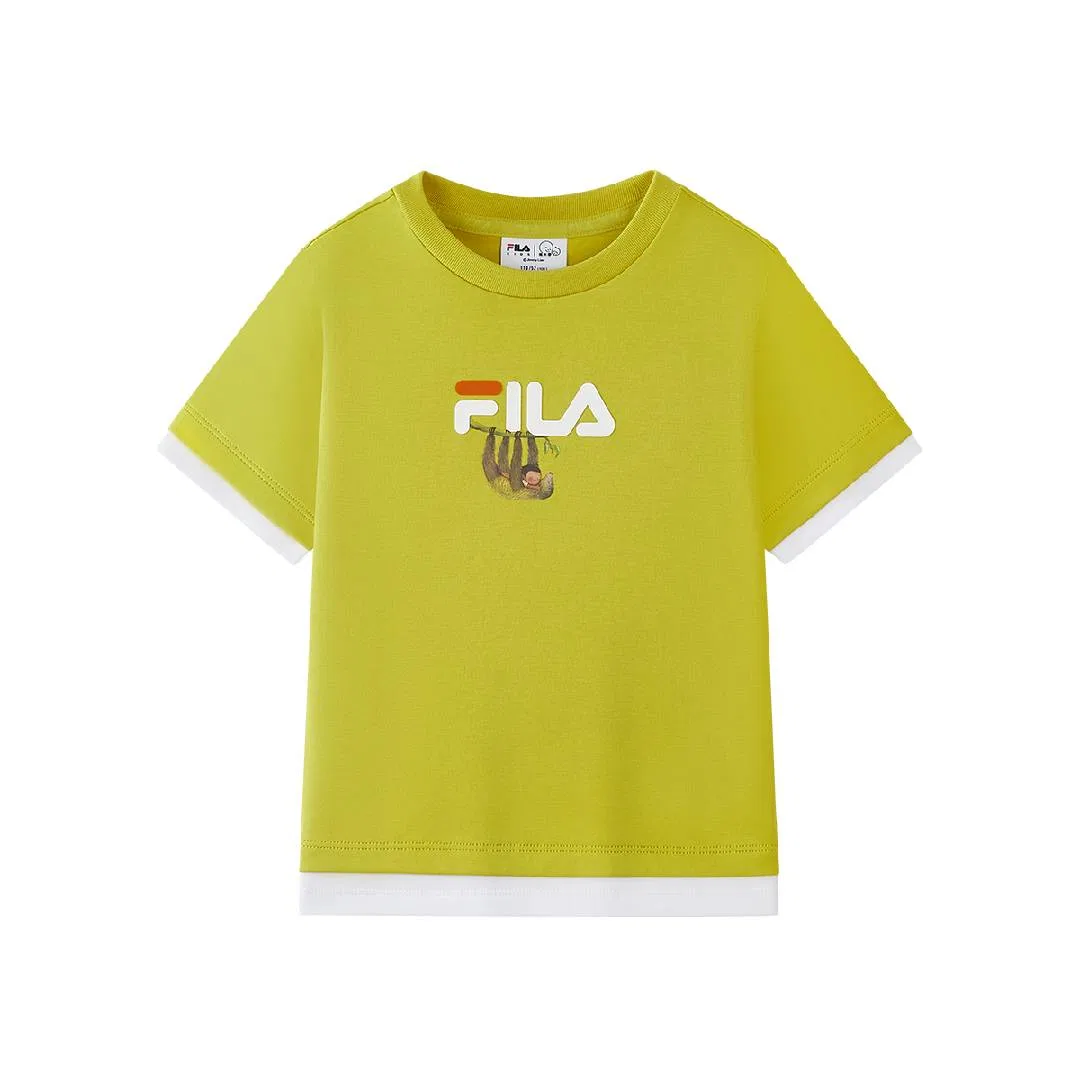Футболка детская FILA KIDS с круглым вырезом Golden Autumn