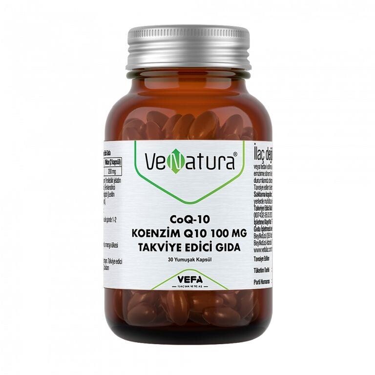 

VeNatura Коэнзим Q10 100 мг 30 капсул