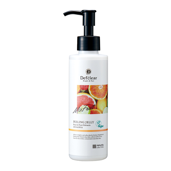 

Японский фруктовый скраб для лица, 180 мл Detclear Bright&Peel peeling jelly
