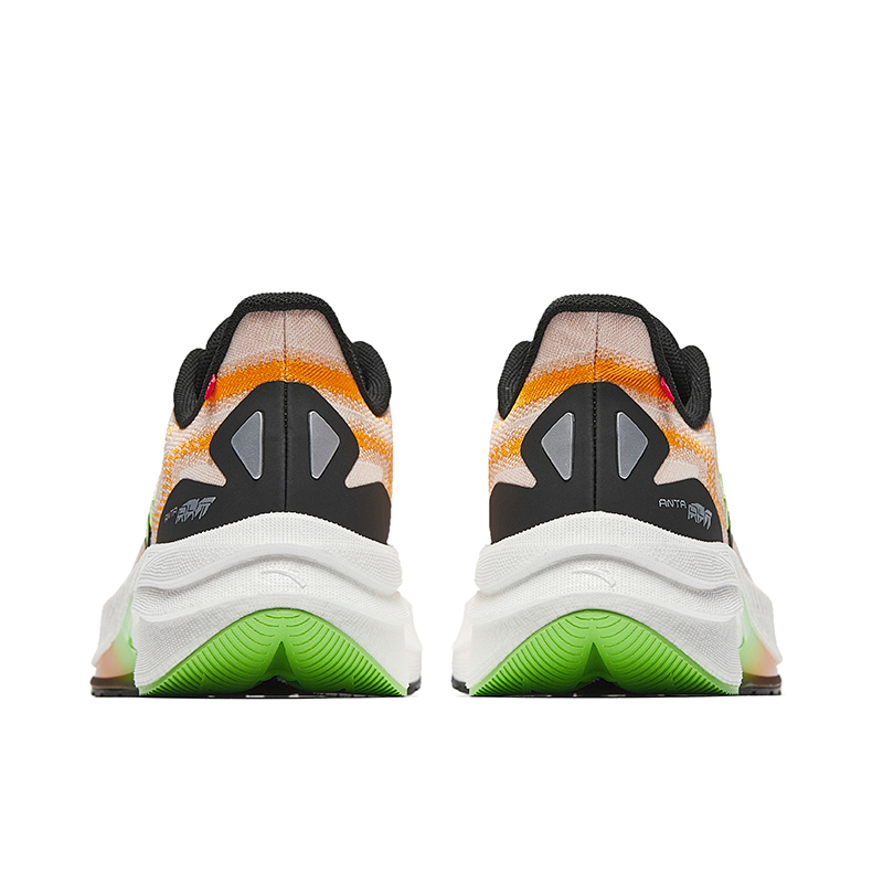 Кроссовки мужские Rocket 5.0 низкие Ivory White / Sunrise Orange / Basic Black ANTA — фото 4