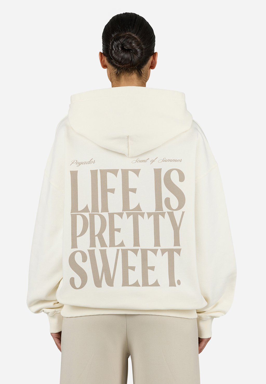 

Толстовка с капюшоном TINCA OVERSIZED HOODIE - Sweatshirt Pegador, кремовый