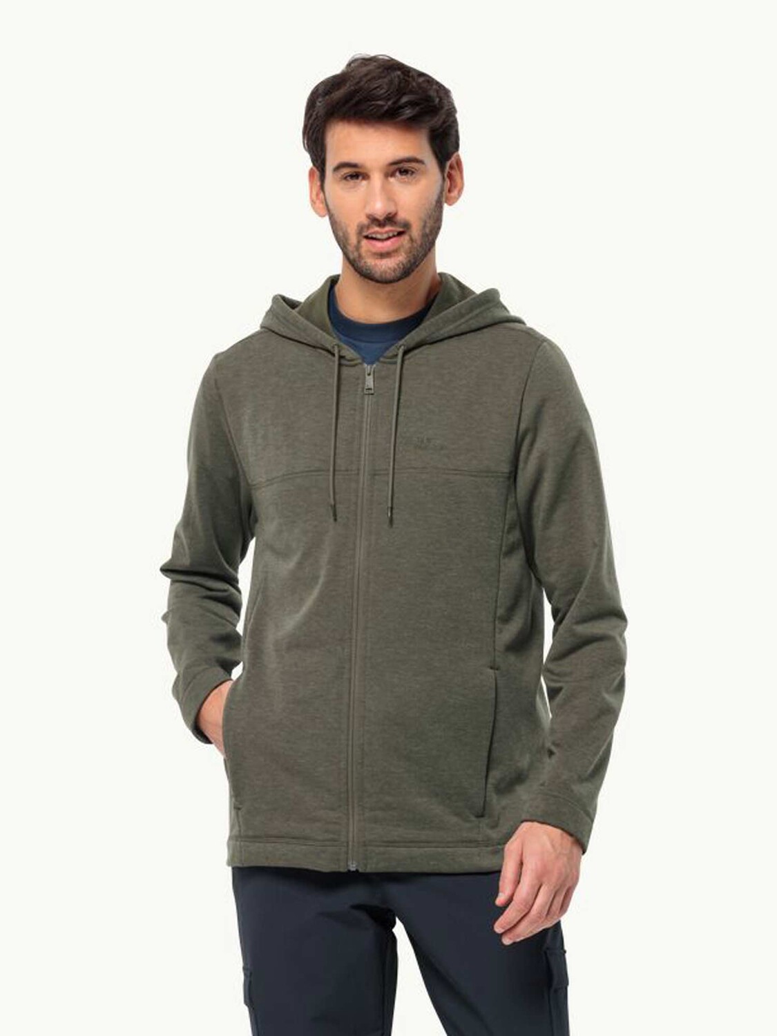

Толстовка Jack Wolfskin WALDSEE HOODED JKT M, зеленый