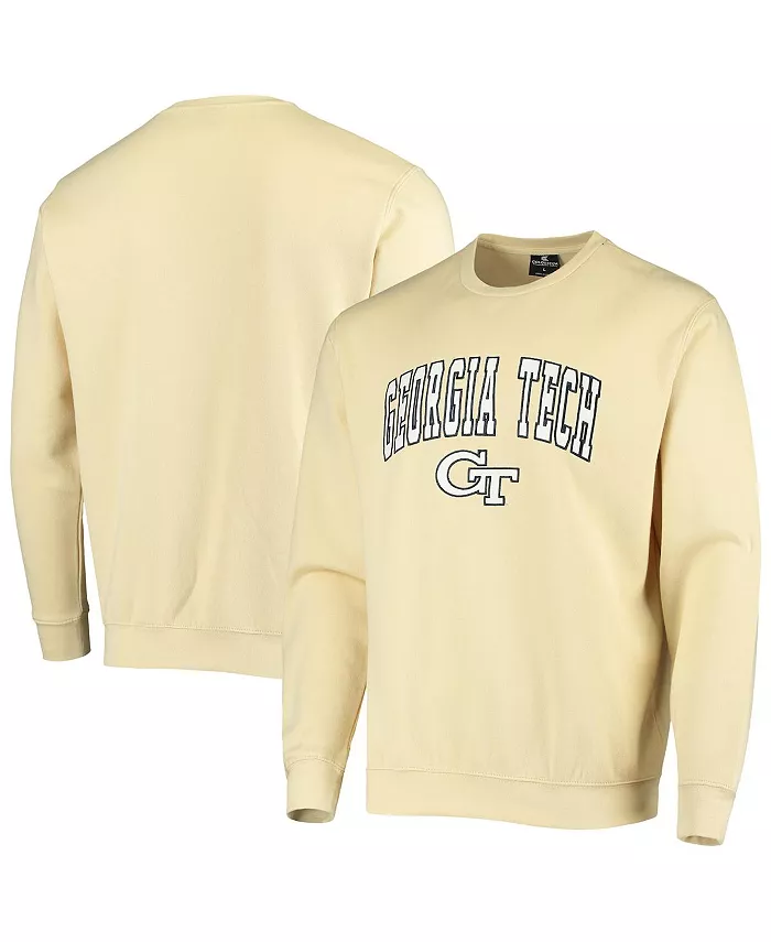 

Мужская толстовка Georgia Tech Yellow Jackets с аппликацией в виде арки методом тачлов Colosseum, синий