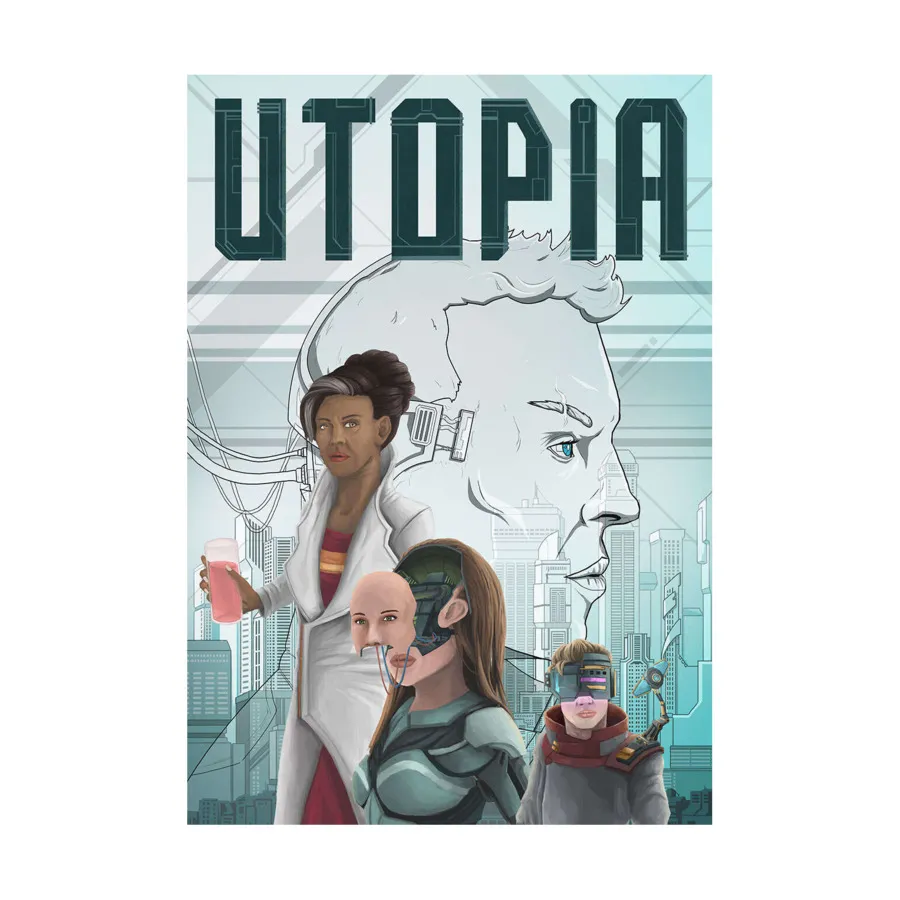 

Utopia, Role Playing Games (David Markiwsky Art), мягкая обложка