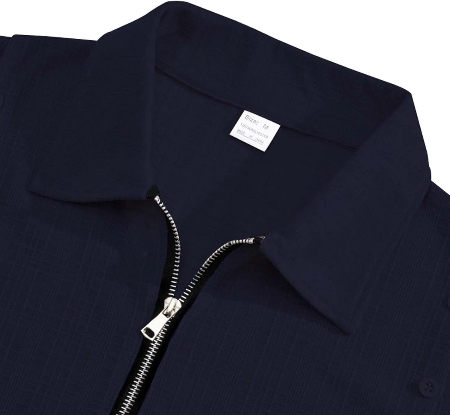 Мужская футболка с воротником и коротким рукавом Slim Fit V-образный вырез — фото 2