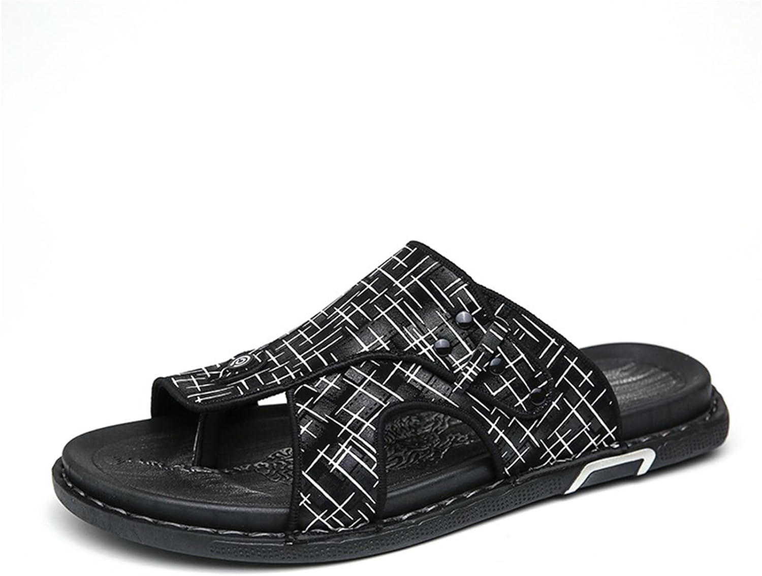 

Мужские сандалии-сланцы для спорта и отдыха на улице Abborora, белый/черный