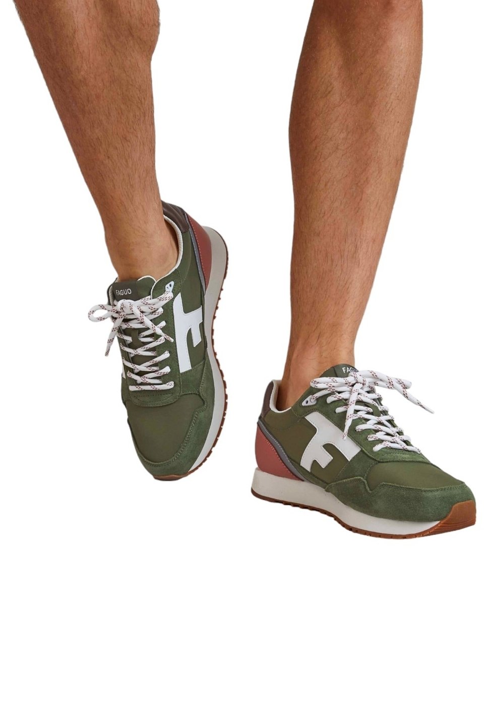 

Низкие кеды ELM BASKETS SYN SUE Faguo, зеленый