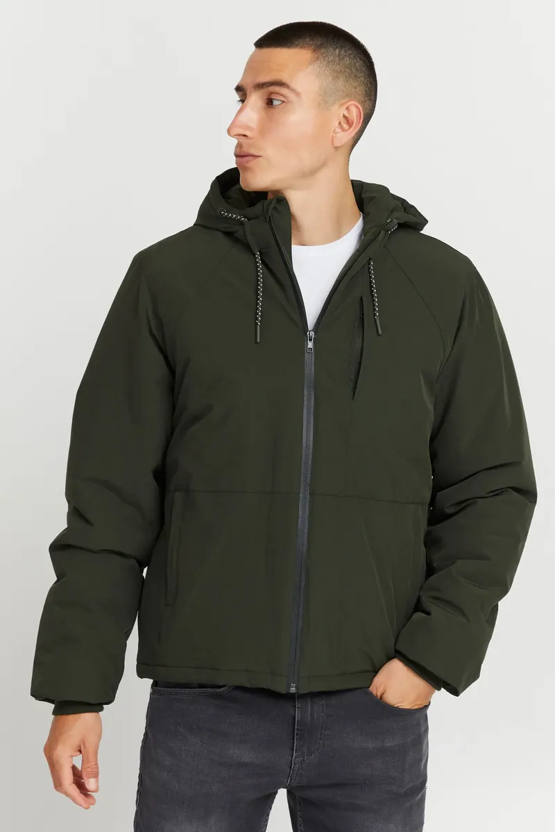

Короткая куртка из смеси "BLEND BHOuterwear", с капюшоном, цвет Rosin