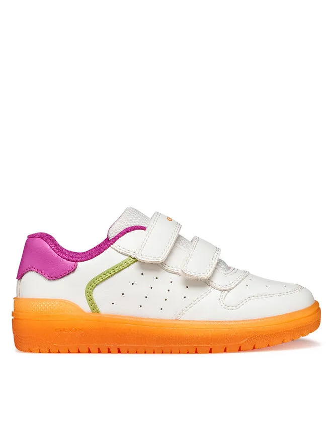 Geox Кроссовки J Washiba Girl J45HXB 0003W C0422 S белые