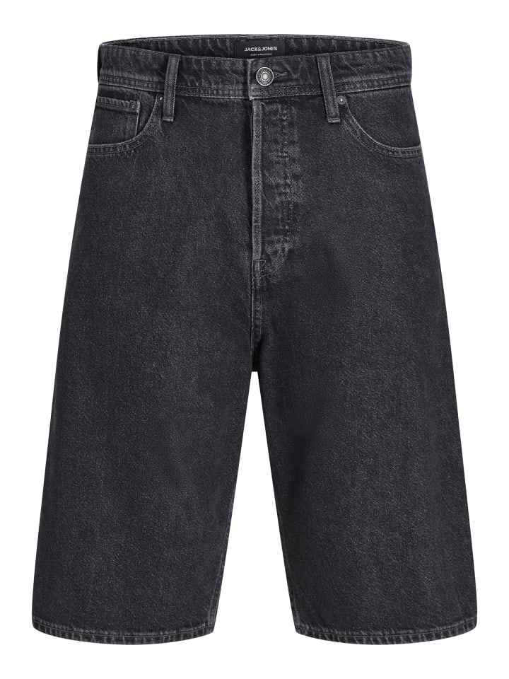 

Джинсовые шорты Jack & Jones, черный деним