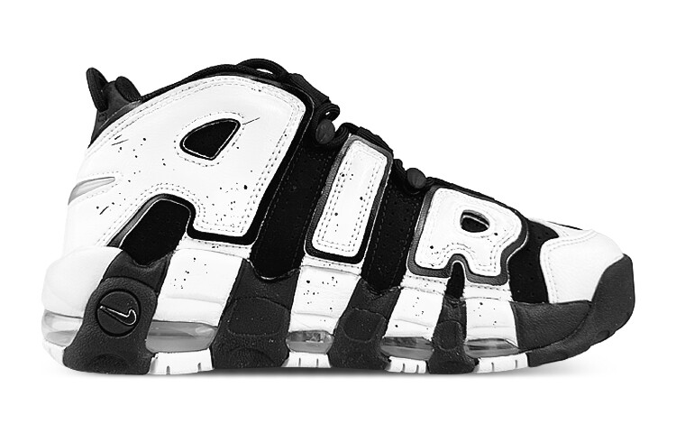 Кроссовки Nike Air More Uptempo Vintage Basketball Shoes Women's Mid-Top White — фото 2