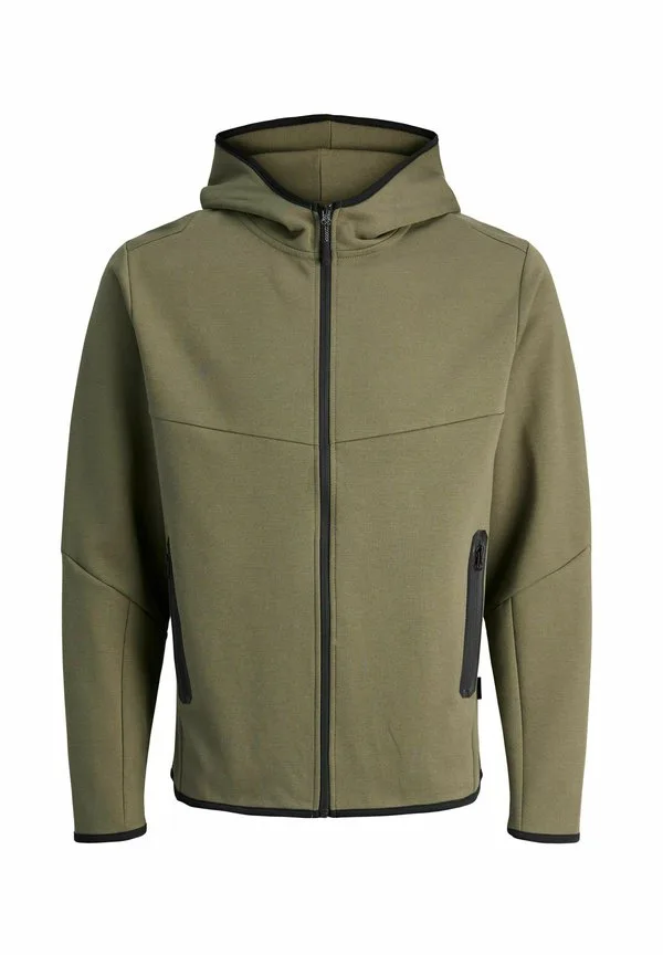 Толстовка jcofusion с капюшоном bn jnr на молнии Jack & Jones Junior, Grape Leaf