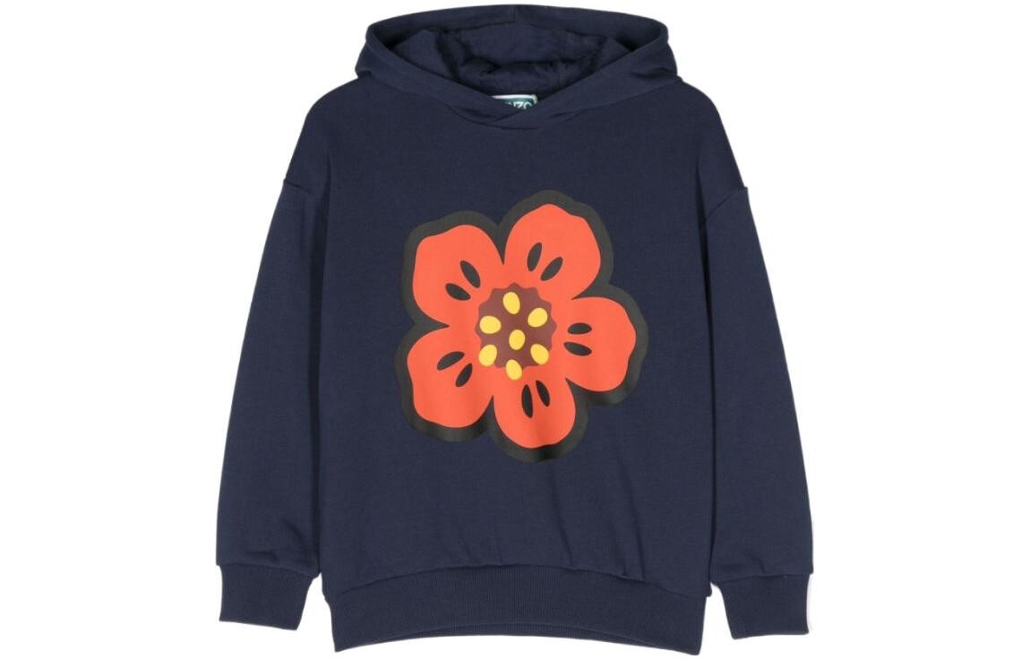 

Детская толстовка Kenzo, темно-синий