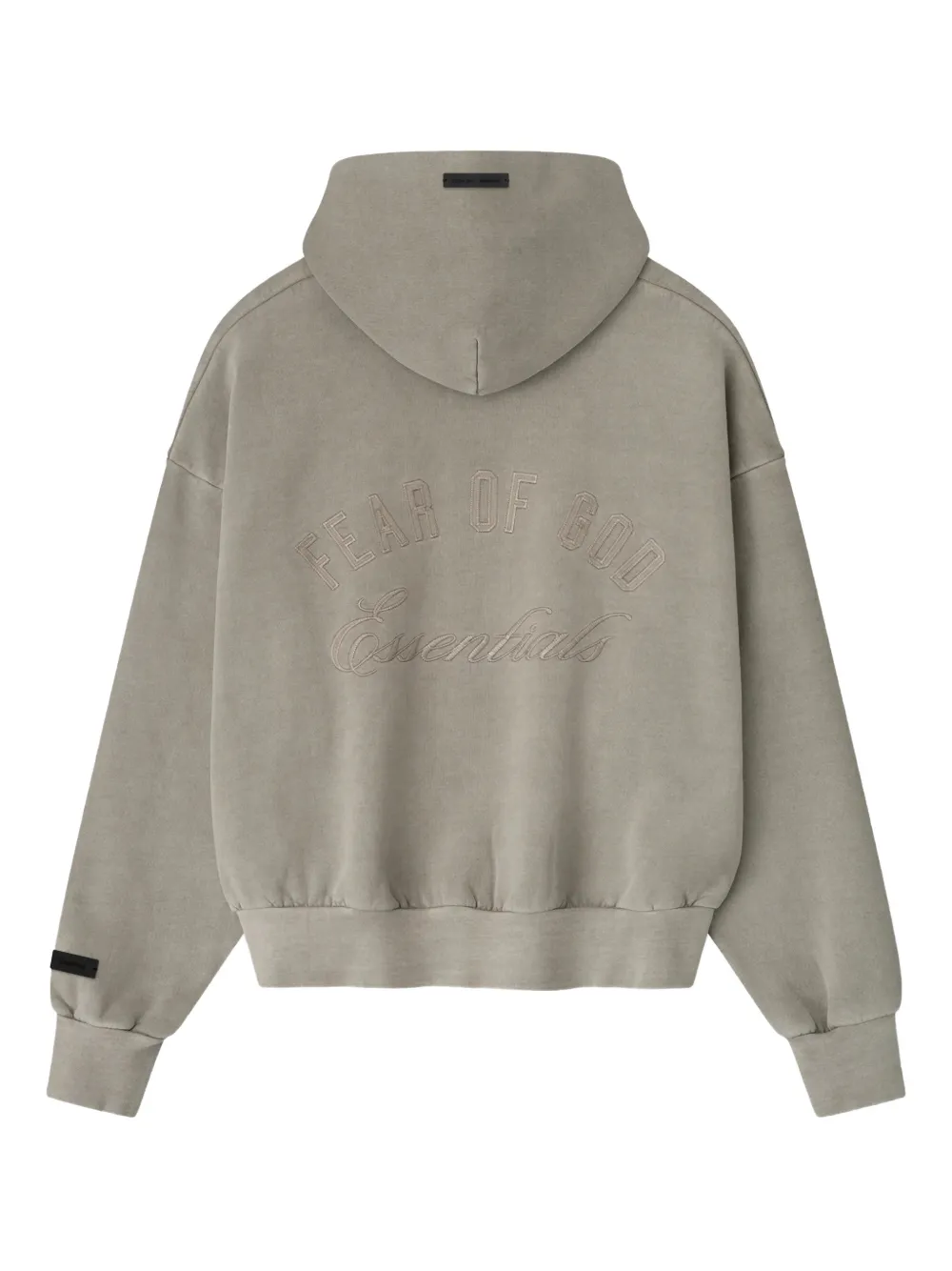Толстовка Fear Of God Essentials Classic Full Zip, серый — фото 2