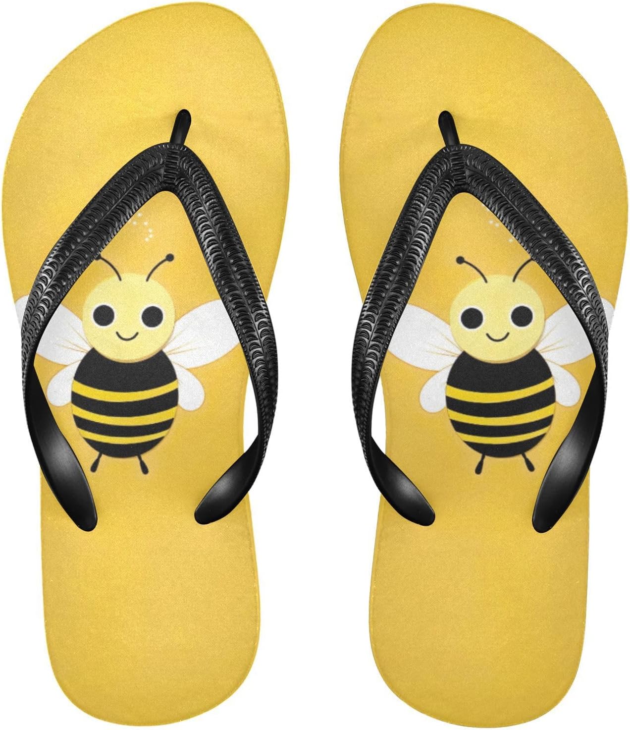 

Милые желтые пляжные шлепанцы для женщин и мужчин, летние повседневные сандалии для душа 20856784 Kfbe