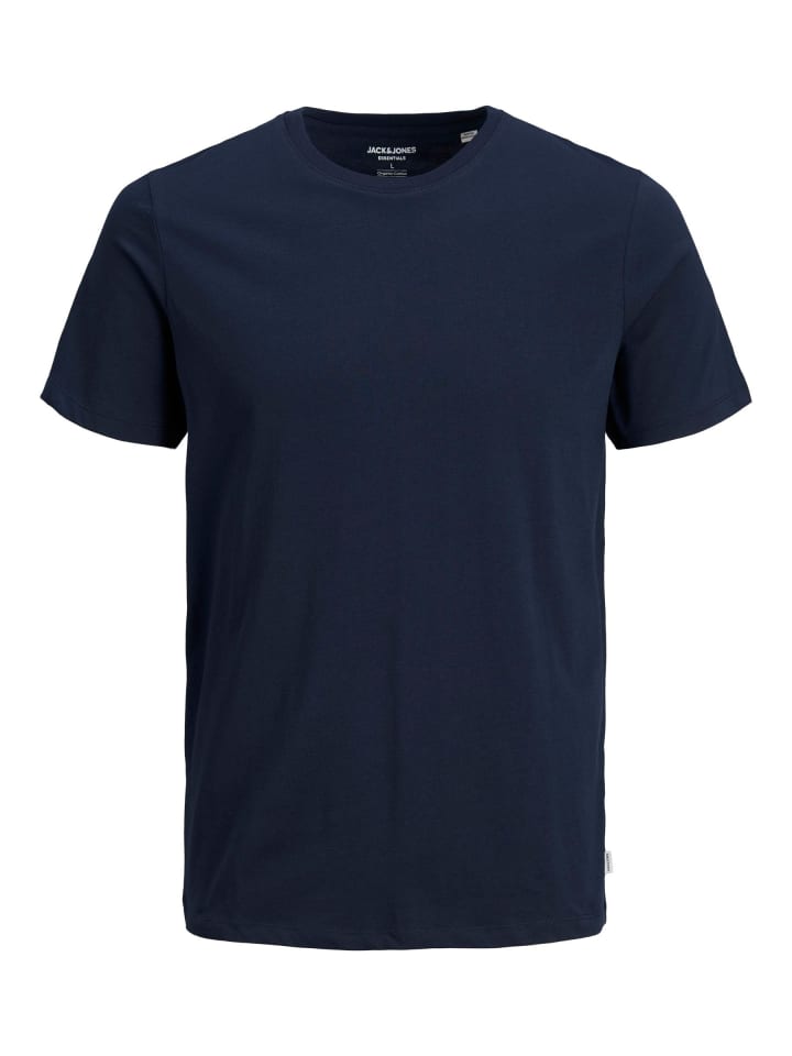 

Футболка JACK & JONES PLUS, темно-синий