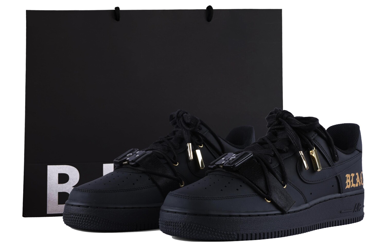 

Мужские кроссовки для скейтбординга Nike Air Force 1 Low, черный