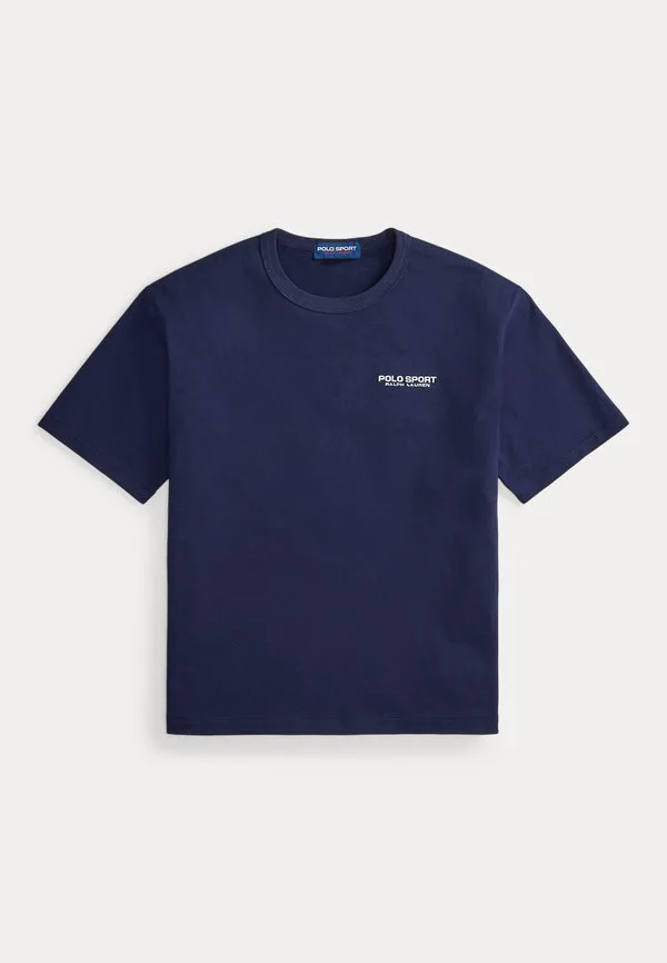 Футболка-Поло свободного кроя с принтом Polo Ralph Lauren, Cruise Navy — фото 4