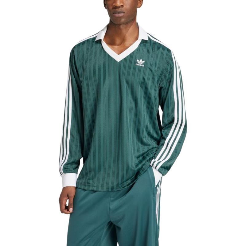 ADICOLOR PIQUE Футболка Мужская Mineral Green Adidas Originals — фото 4