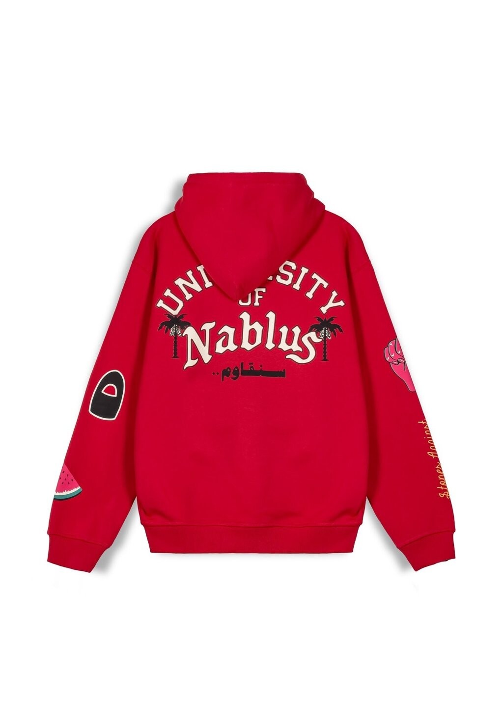 

FW23 Grimey, Свитер с капюшоном Grimey, красный Sudadera Nablus Vintage