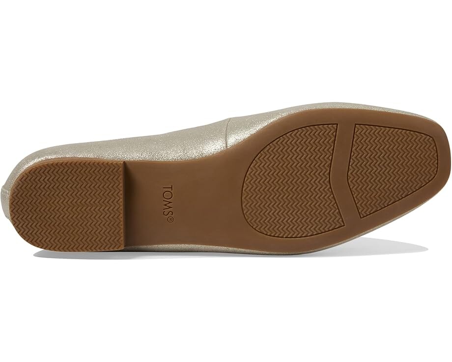 Туфли на плоской подошве TOMS Briella, цвет Champagne Metallic — фото 3