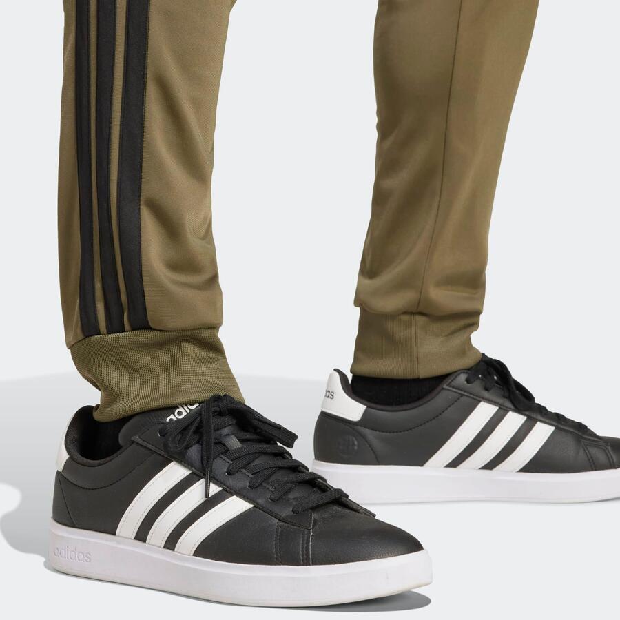 ADIDAS Мужской спортивный костюм цвета хаки — фото 4