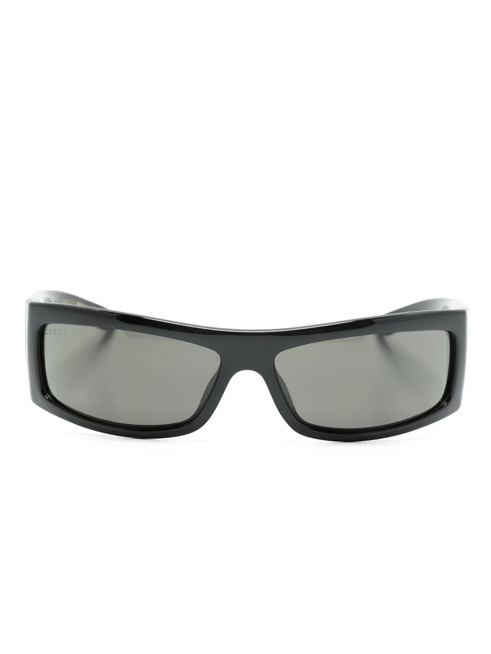 

Солнцезащитные очки в прямоугольной оправе Gucci Eyewear, черный