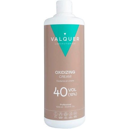 

Válquer Professional Oxygenated Stabilized Cream 40 Volumes 12% Стойкая краска для волос 1000 миллилитров Valquer Profesional