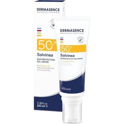 

Солнцезащитный крем-гель Solvinea SPF 50+ 100 мл - легкий солнцезащитный крем Dermasence