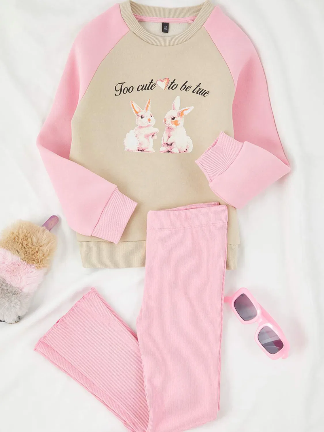 Комплект Trendyol в цветах Kitt и Rose