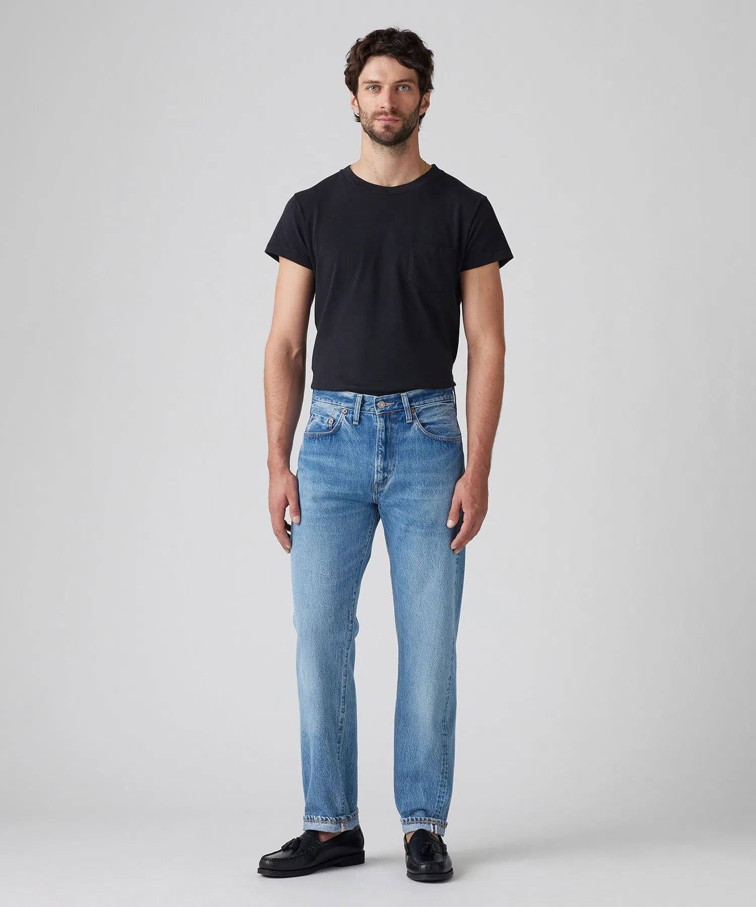 Levi's/Levi's LEVI'S(R) VINTAGE CLOTHING 1954 501 Jeans Medium Indigo — фото 2