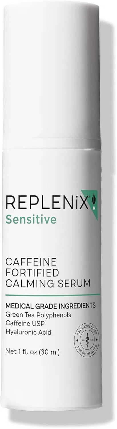 Сыворотка успокаивающая Replenix с кофеином, без отдушки, 30 мл
