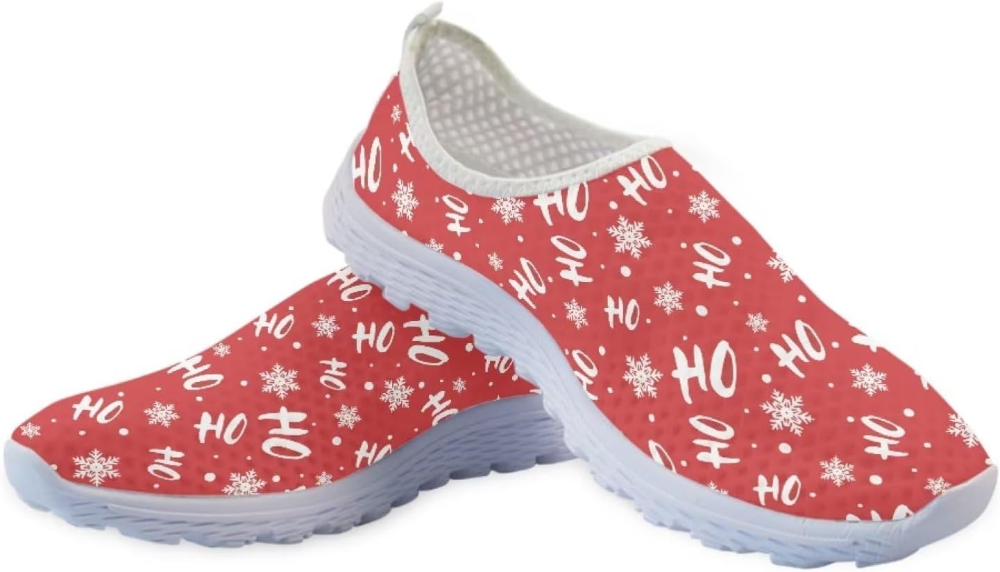 

Кроссовки Belidome с животным принтом на шнуровке для взрослых женщин и мужчин, легкие, дышащие и удобные, Hoho Snowflake