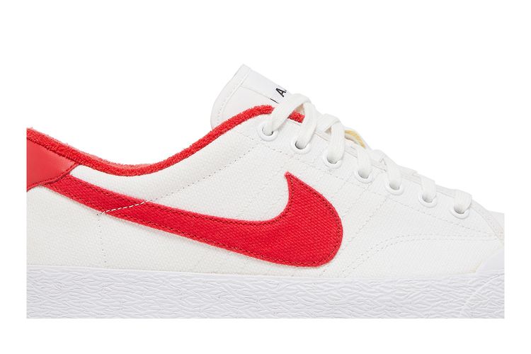 Кроссовки A.P.C. x All Court Premium TZ 'Comet Red' Sample, белый — фото 2