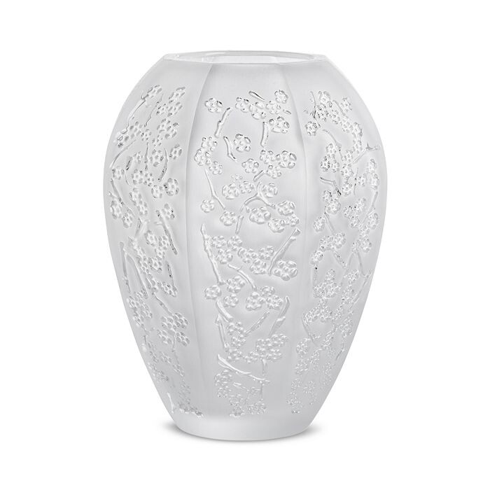 

Lalique Сакура Прозрачная ваза, средний размер, белый