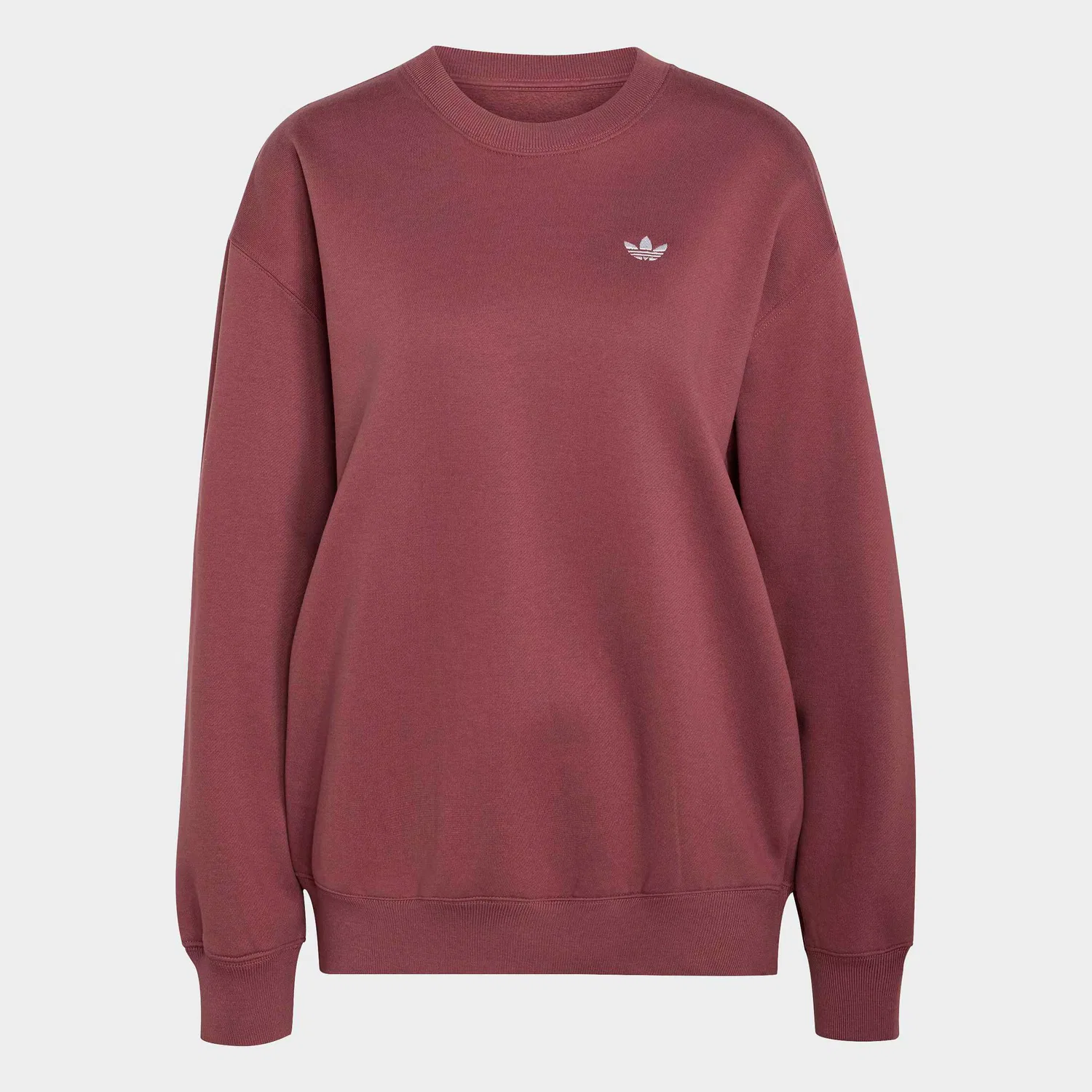 Толстовка Adidas Originals каштаново-коричневого цвета — фото 2