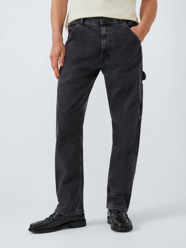 

Брюки маляров Stan Ray, цвет Washed Black Denim