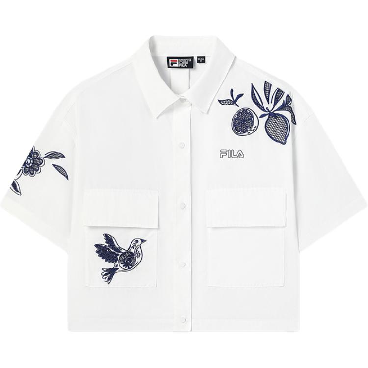 

FILA Рубашка SS25 Women's Cloud White WT