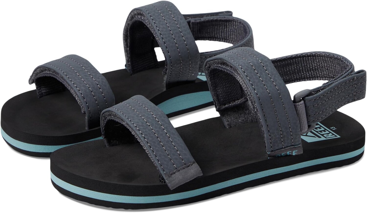 

Сандалии Reef Kids Ahi Convertible, цвет Grey/Aquifer