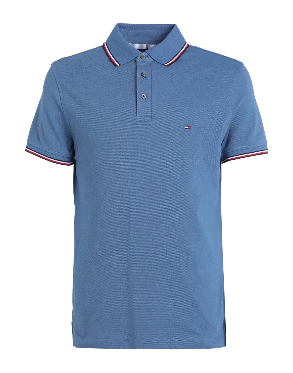 Поло TOMMY HILFIGER синий сланец