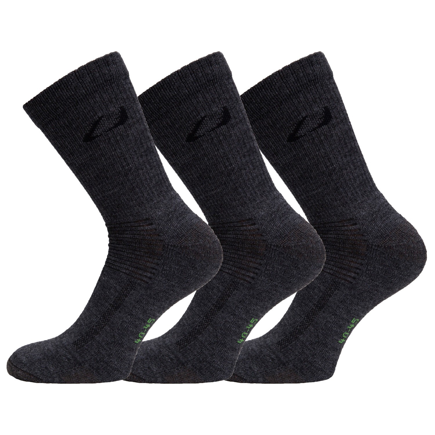 

Носки из мериноса Ulvang Allround 3-Pack, цвет Charcoal Melange