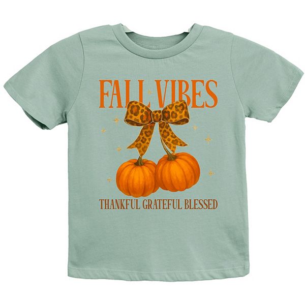 

Футболка с принтом Coquette thankful grateful blessed The Juniper Shop, Seafoam